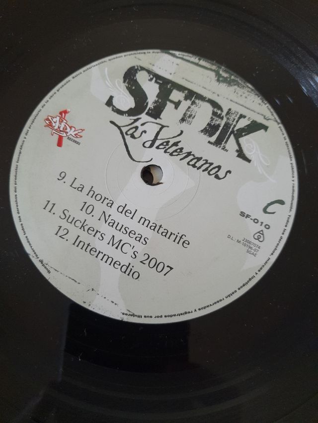 DOBLE VINILO SFDK LOS VETERANOS