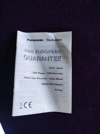 minicadena Panasonic casi nueva