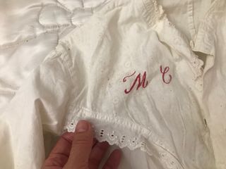 Corpiño sobrecamisa manga larga antigua