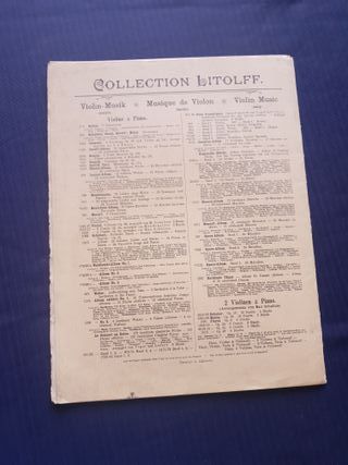 ANTIGUO LIBRO DE PARTITURAS DE CORELLI