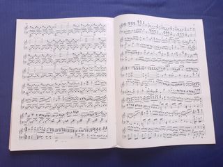 LIBRO DE PARTITURAS DE MENDELSSOHN Y BARTHOLDY