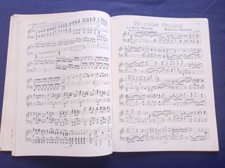 LIBRO DE PARTITURAS DE MENDELSSOHN Y BARTHOLDY