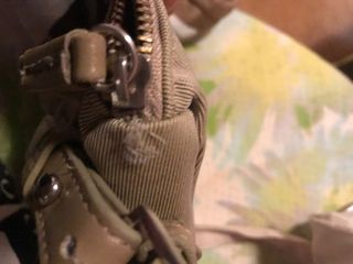 Bolsito marrón Adolfo Dominguez