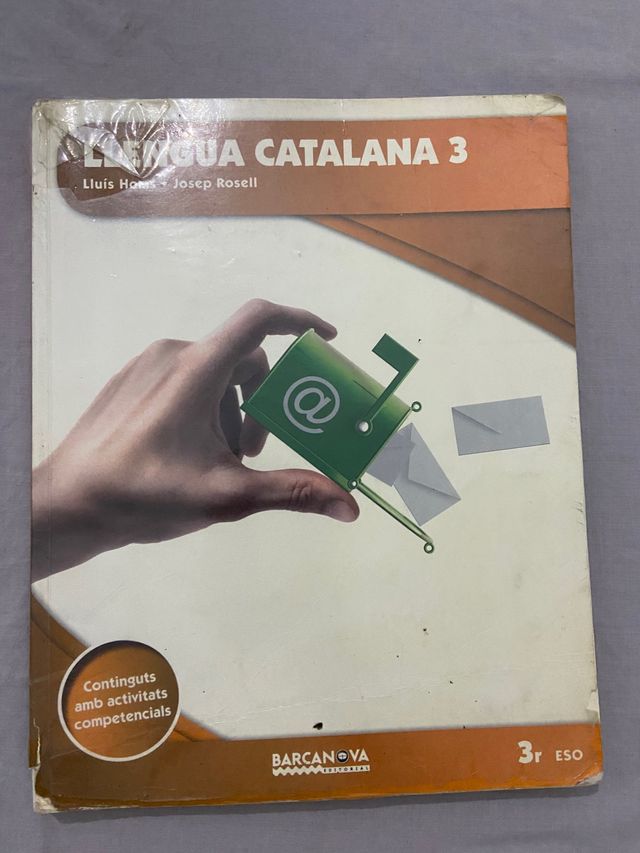 Libro LLENGUA CATALANA 3 ESO