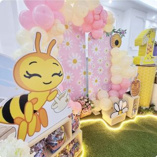 Decoraciones con Globos para Eventos Candy Bar