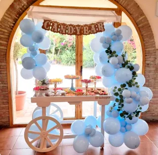 Mesa de Dulces Decoraciones Primera Comunión Candy