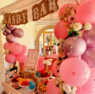 Mesa de Dulces Decoraciones Primera Comunión Candy