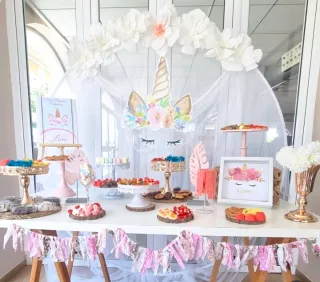 Mesa de Dulces Decoraciones Primera Comunión Candy