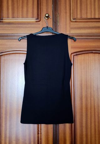 Top de licra negro