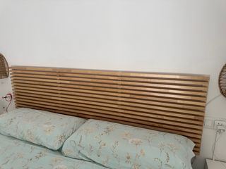 Cabecero cama madera