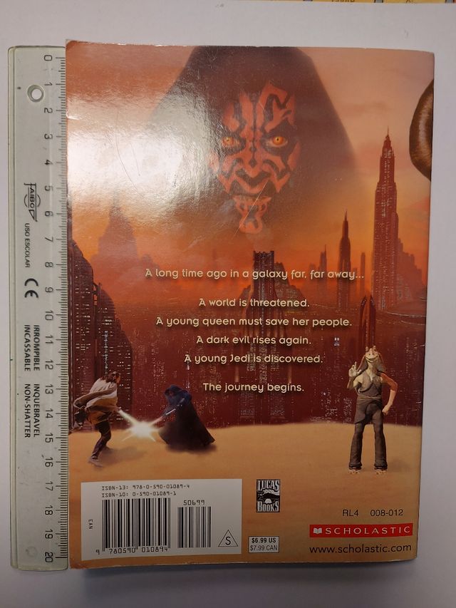 Star Wars, Episodio 1//Libro in inglese
