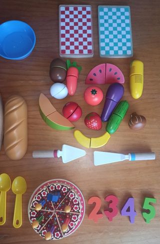  60 accesorios para cocinita.