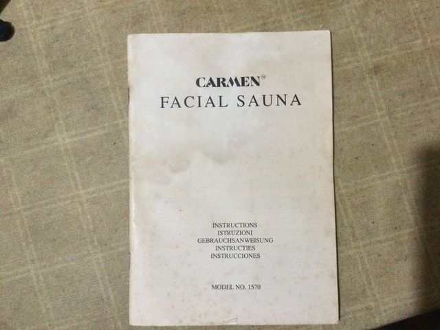 Sauna facial CARMEN