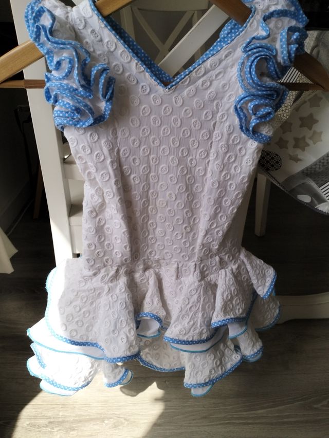 Vestido niña flamenca