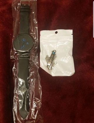 Reloj y pulsera de hombre elegante