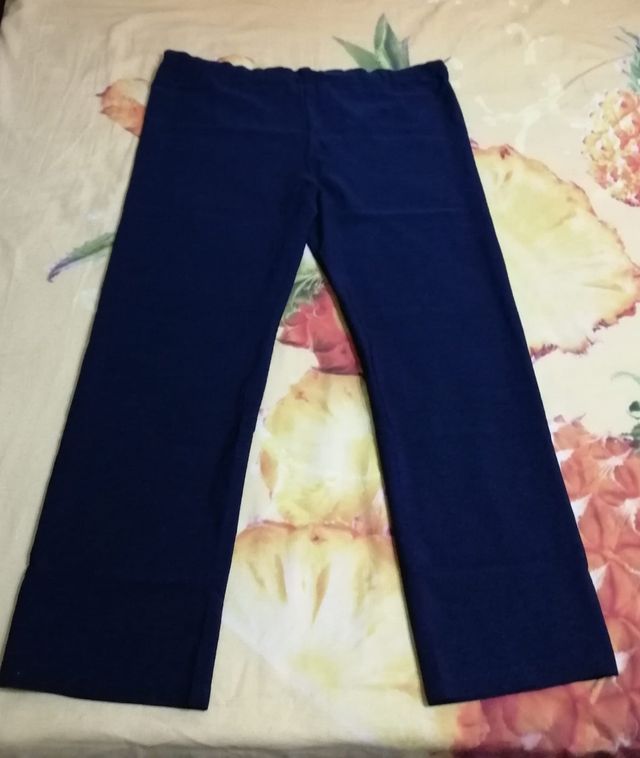 Pantaloni dritti blu