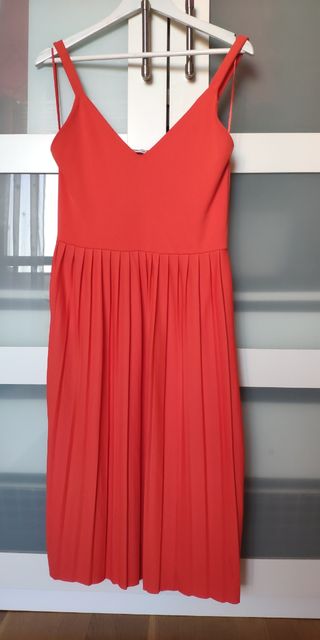Vestido Midi Zara Nuevo Talla S