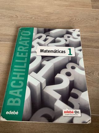 Libro de matemáticas bachillerato 
