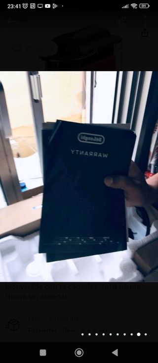 cafetera espresso pixie