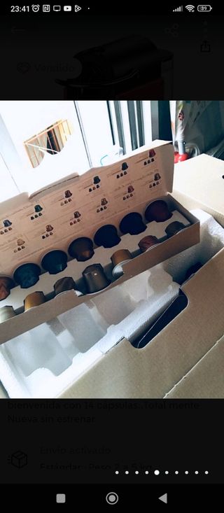 cafetera espresso pixie