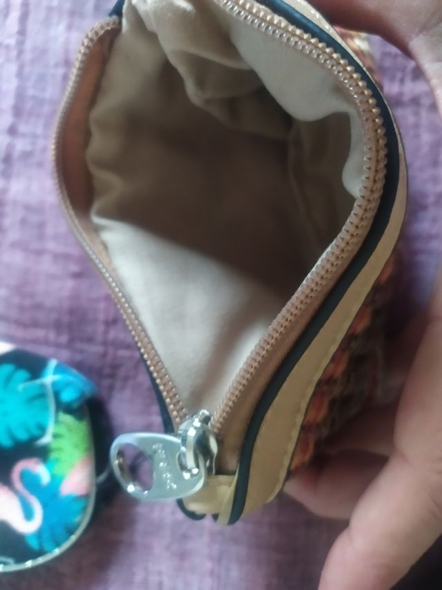 lote tres carteritas monederos