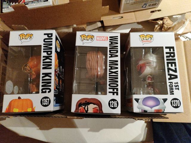 Lote 3 funkos pop
