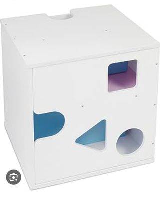 Babycube. Cubo, escritorio, silla.... EN BLANCO