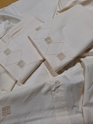 Funda nórdica, bordada, Cama 150cm. 240x220cm.