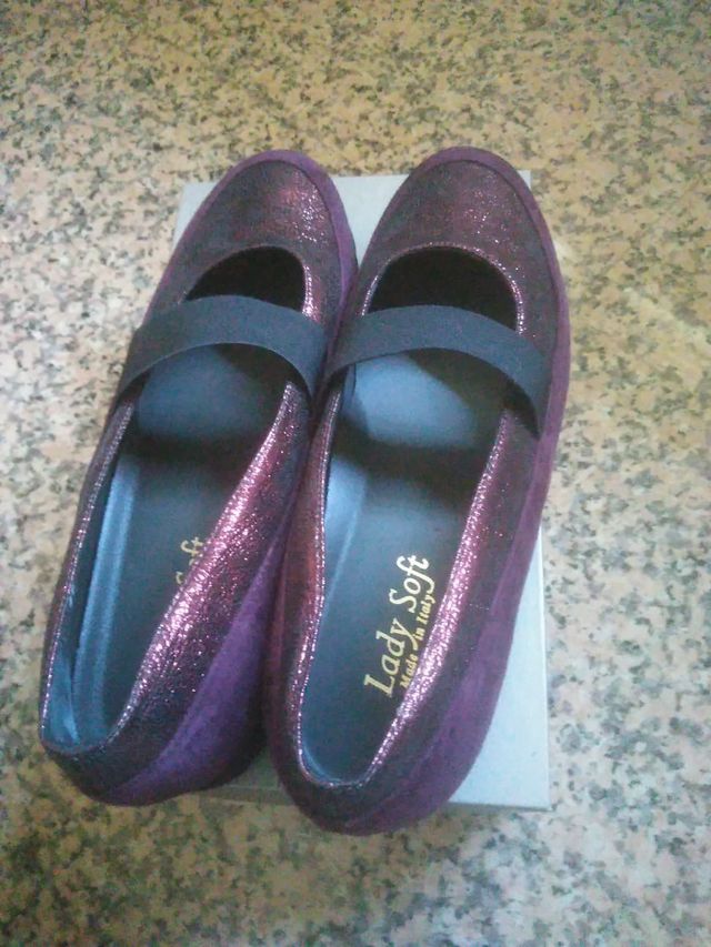 scarpe camoscio nonna