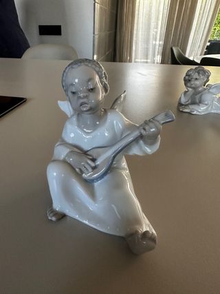 Figura angel guitarra Lladró