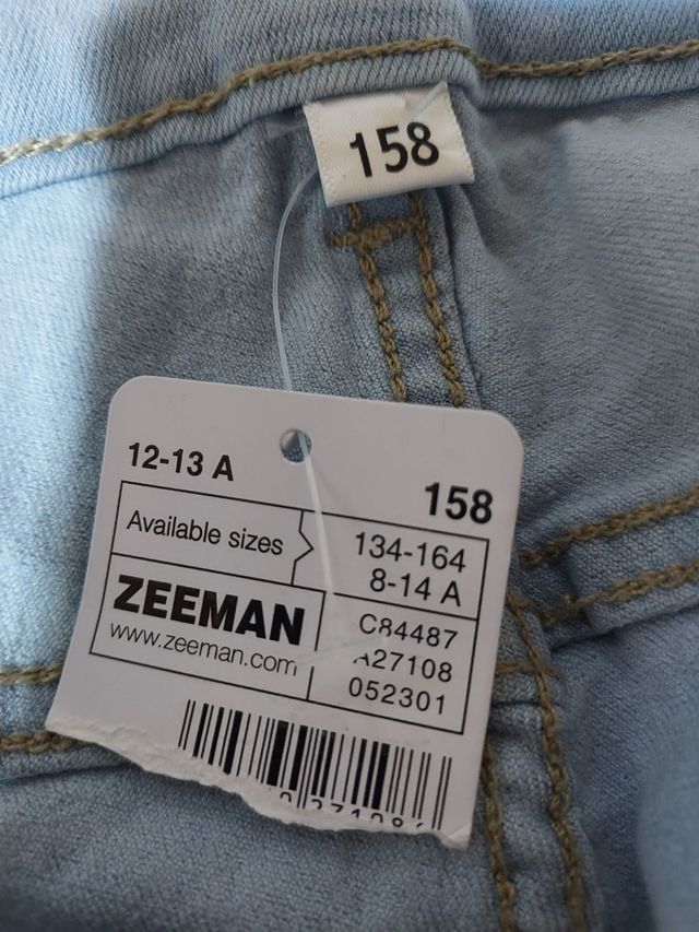 pantalón tejano corto para niña