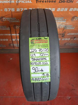 225 75 17.5 BRIDGESTONE juego de 2 REF 16883 16884