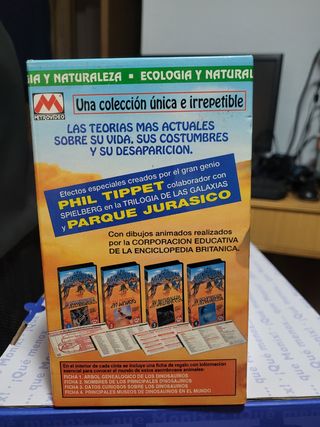 Colección videos dinosaurios