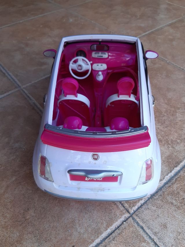 Fiat 500 descapotable coche Barbie