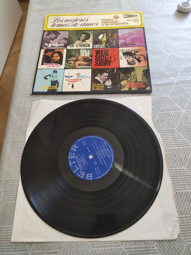 Vinile Henry Salomon. I migliori temi d'amore