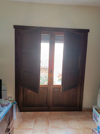 PORTON MADERA EXTERIOR