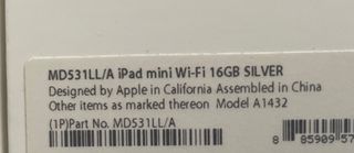 Oferta hasta Domingo!! iPad mini Wifi 16GB Silver