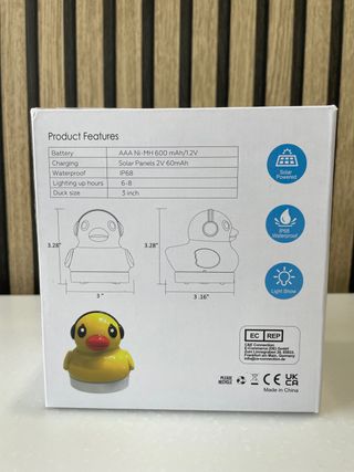 4 PATOS SOLARES PARA PISCINA