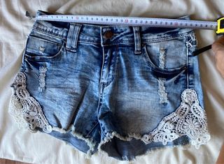 pantalon corto vaquero chica nuevo sin estrenar