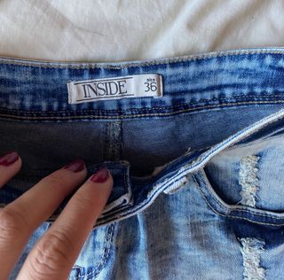 pantalon corto vaquero chica nuevo sin estrenar