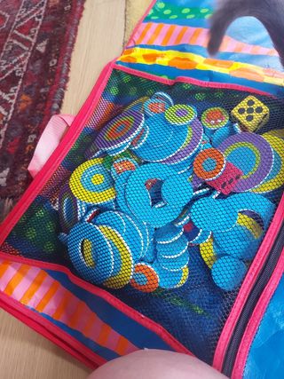 Bolsa de juegos de suelo infantiles