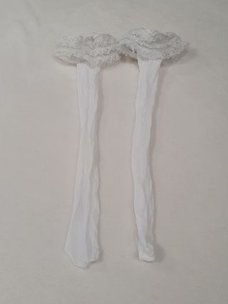 Medias Altas Blancas Leg Avenue