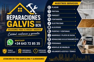 Reparaciones galvis BCN