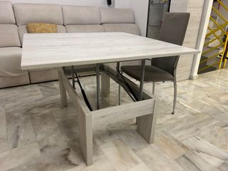 Mesa Centro Comedor con apertura en altura