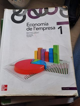 Economía de l'empresa 1ro Bachillerato