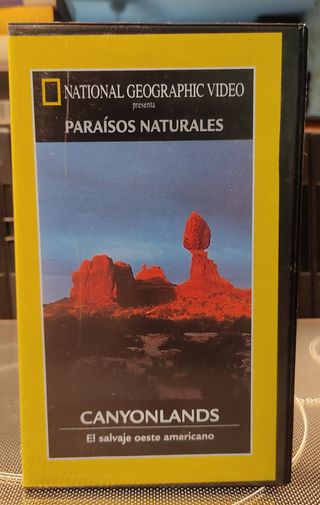 Películas vídeo VHS National Geographic