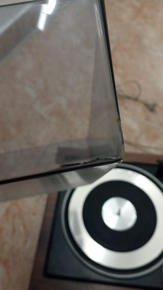 Tocadiscos de vinilo.