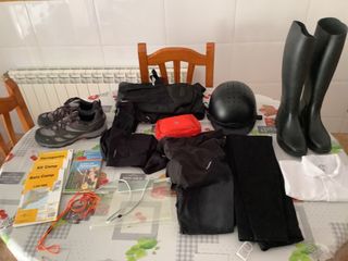 Material,equitación,montaña y bici