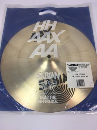 Sabian crash studio 16"(NUEVO)