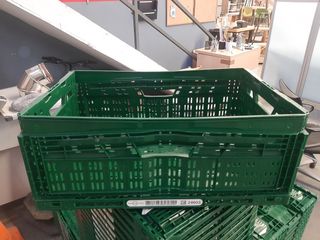 Lote 4 cajas plegables y apilables. Ref CO25